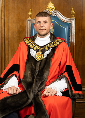 Councillor Liam James Hardcastle - Mayor of Barnsley